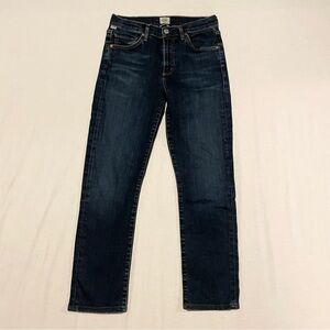 Citizens of Humanity Skyla Mid Rise Cigarette Jeans 26 Slim Straight